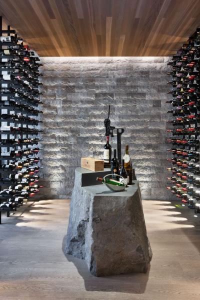 Wine cellar in the house