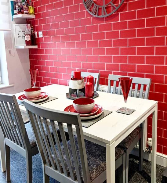 red style kitchen